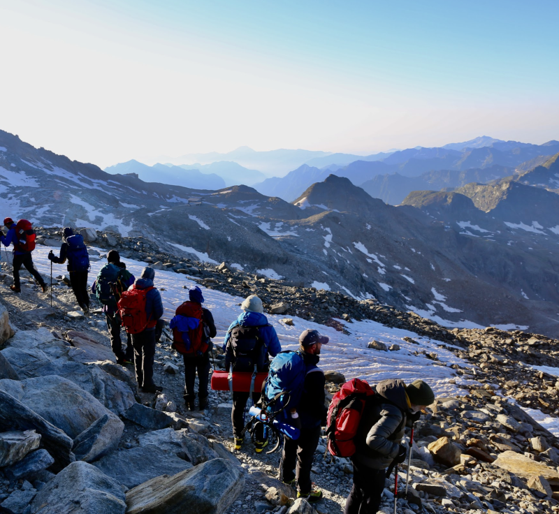 Spedizione Trekking & Metodo Wim Hof sul Monte Rosa